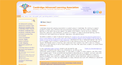 Desktop Screenshot of cambridgeadvanced.org
